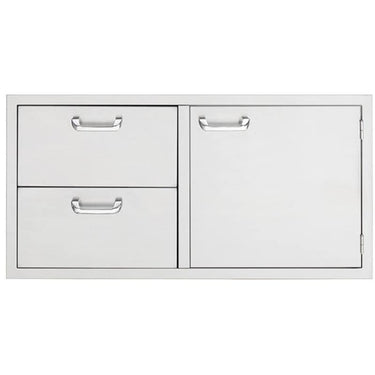 Lynx Sedona 42-Inch Door And Double Drawer Combo - LSA742